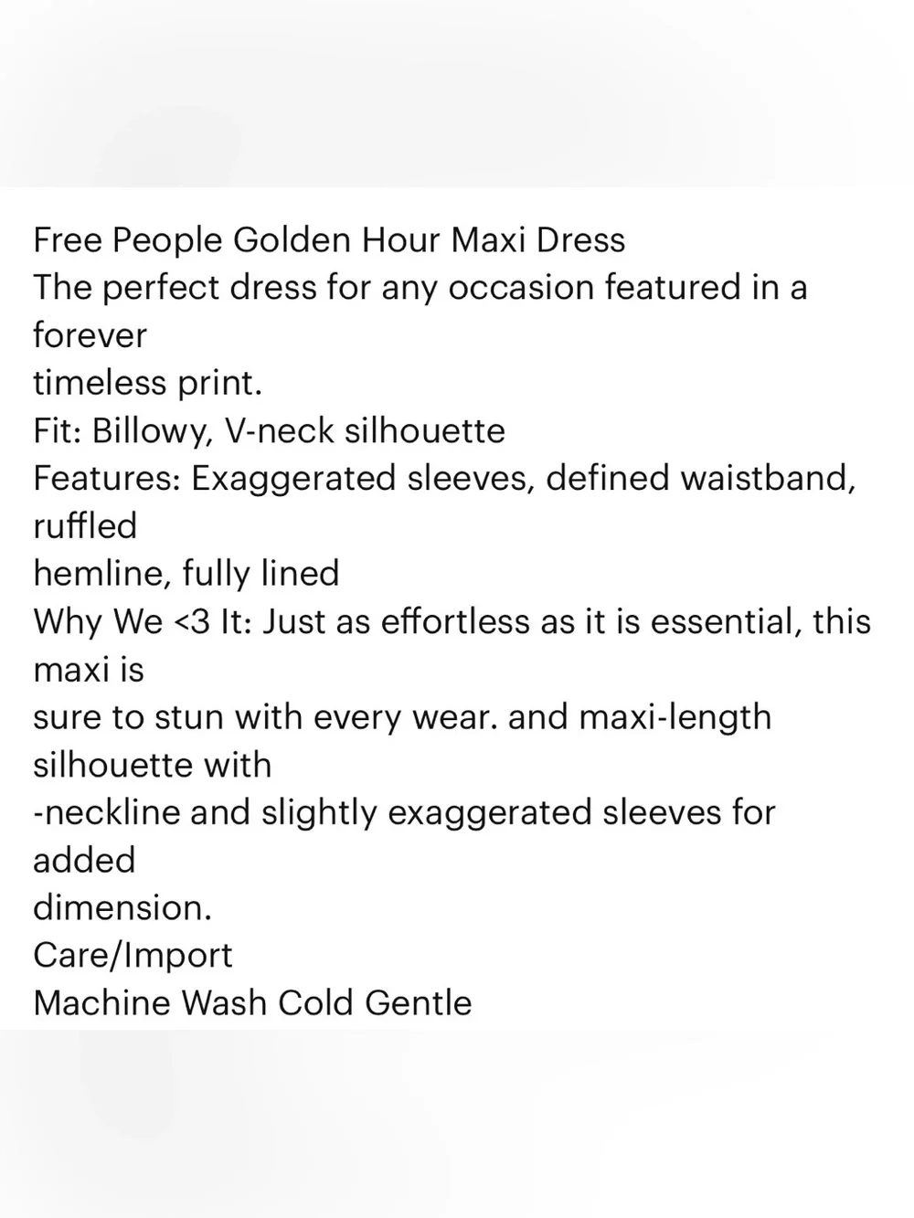 Free People free people